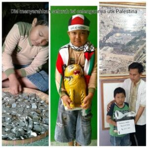 Siswa kelas 1 donasi untuk palestina 2