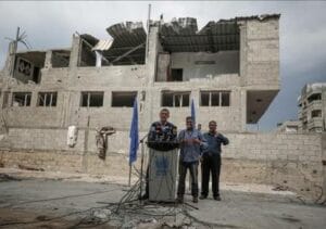 UNRWA Mulai Perbaiki Ratusan Rumah Rusak Akibat Agresi israel Terakhir
