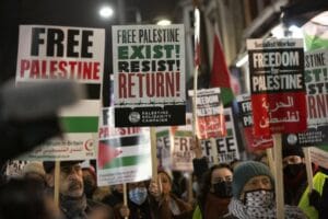 Aksi Solidaritas untuk Sheikh Jarrah Digelar di London