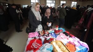 Pameran kerajinan tangan digelar di jalur gaza