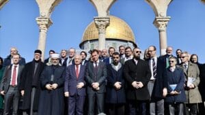 Para delegasi eropa periksa situasi di masjid al aqsha