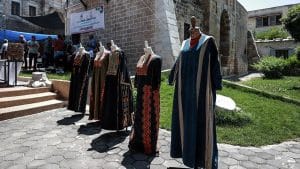 Jalur gaza gelar pameran tradisional palestina