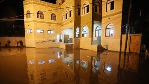 Rumah Rumah di Gaza Terendam Banjir Akibat Badai Daniel