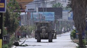 Pasukan israel di jenin tepi barat