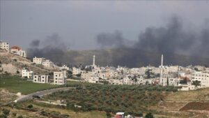 Nablus…Pemukim israel Bakar Ladang Zaitun Palestina