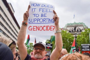 Supporting genocide