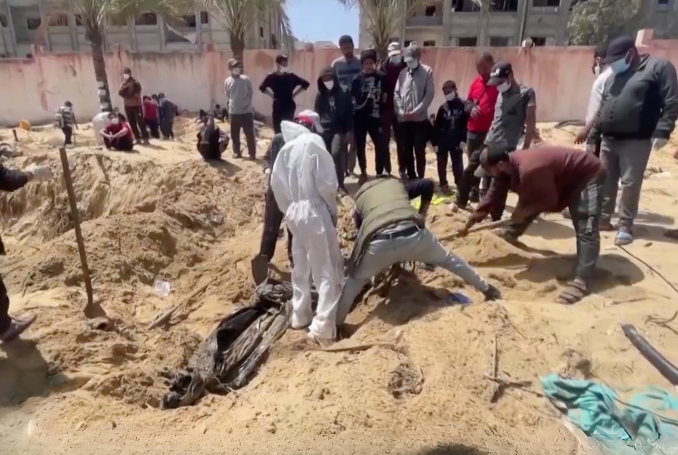 Massgraves gaza video