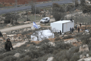 Settlers outpost wafa